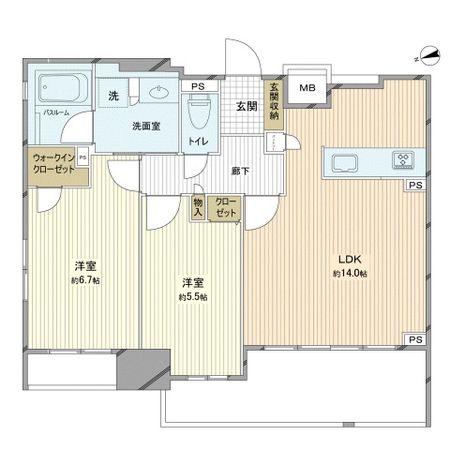 間取図(平面図)