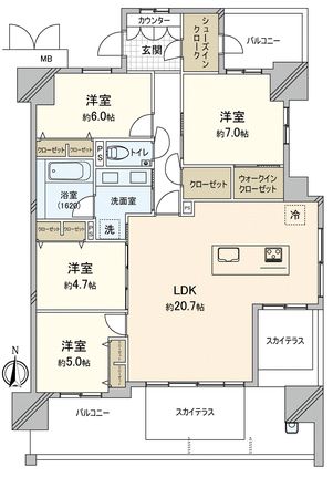 間取図(平面図)