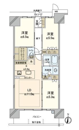 間取図(平面図)