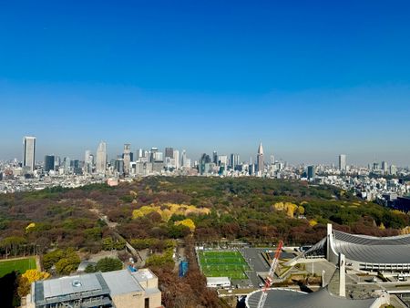 パークコート渋谷 ザ タワー 代々木公園・明治神宮の杜を望む眺望　