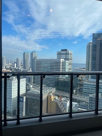 THE YOKOHAMA FRONT TOWER リビングからの眺望