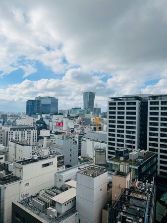宮益坂ビルディング ザ・渋谷レジデンス バルコニーからの眺望