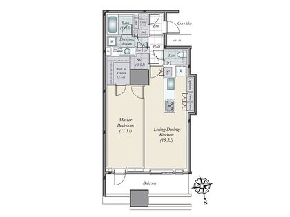 三田ガーデンヒルズ ノースヒル 間取図