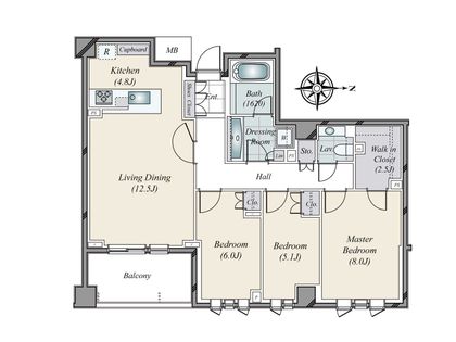 間取図(平面図)