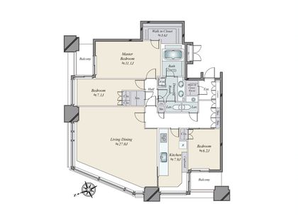 間取図(平面図)