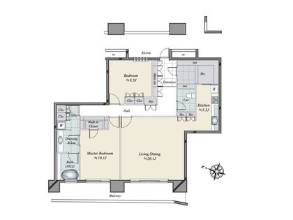 間取図(平面図)