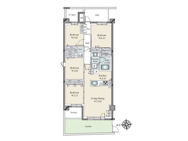間取図(平面図)