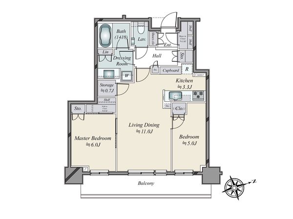 間取図(平面図)