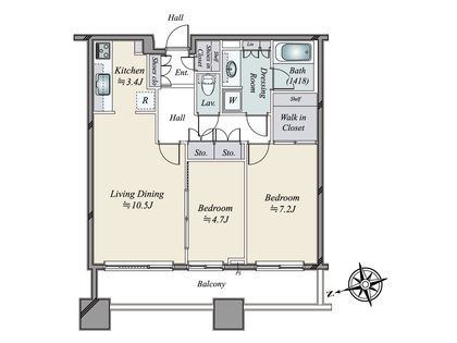 間取図(平面図)