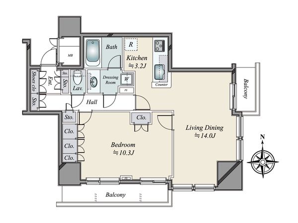 間取図(平面図)