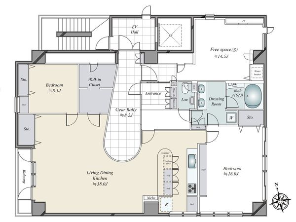 間取図(平面図)