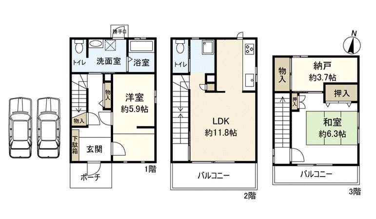 間取図(平面図)