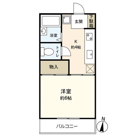 フラッツ西宮 間取図