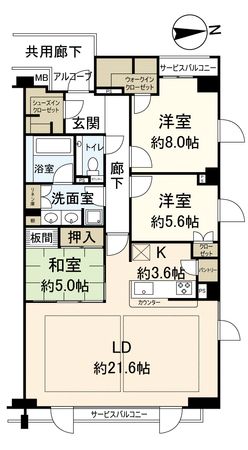 間取図(平面図)