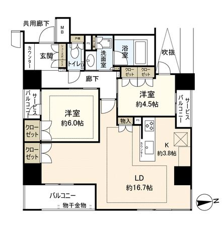 間取図(平面図)