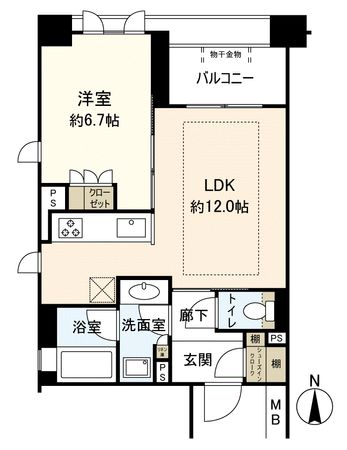 間取図(平面図)