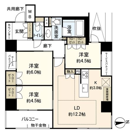 間取図(平面図)