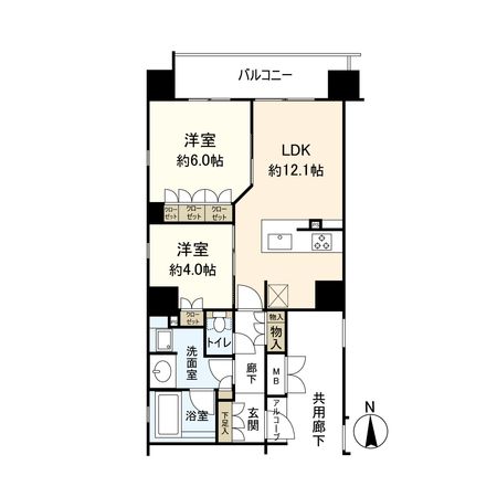 ジ・アーバネックス京都三条通 間取図