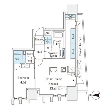 STANDZ京都二条 間取図