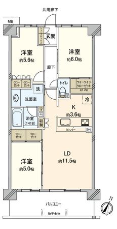 間取図(平面図)