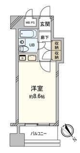 ダイアパレスステーションプラザ船橋 間取図