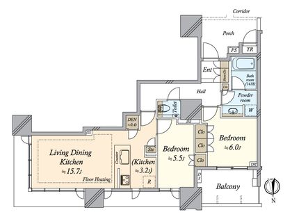 間取図(平面図)