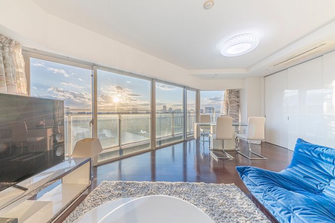 勝どきビュータワー リビング