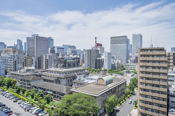 クリオ築地川公園 眺望 クリオ築地川公園 眺望