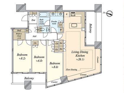 間取図(平面図)