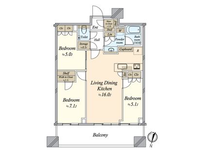 間取図(平面図)