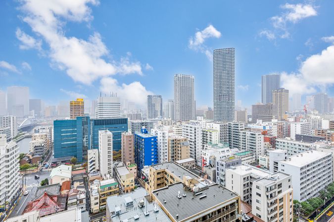 パークタワー勝どきサウス 眺望 パークタワー勝どきサウス 眺望