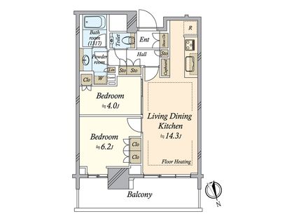 間取図(平面図)