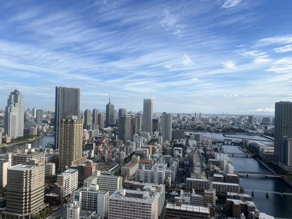 パークタワー勝どきミッド 眺望