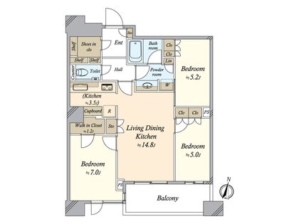 間取図(平面図)