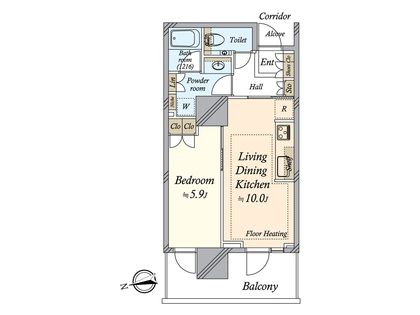 間取図(平面図)