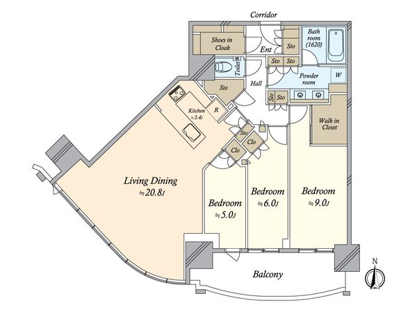 間取図(平面図)