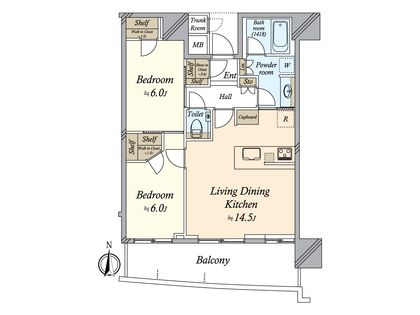 間取図(平面図)
