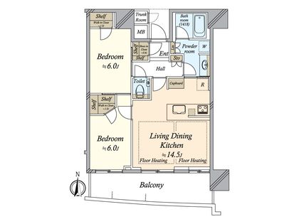 間取図(平面図)