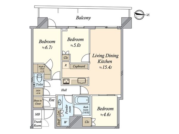 間取図(平面図)