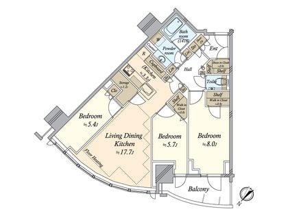 間取図(平面図)