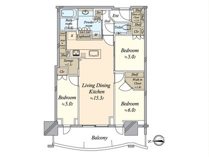 間取図(平面図)