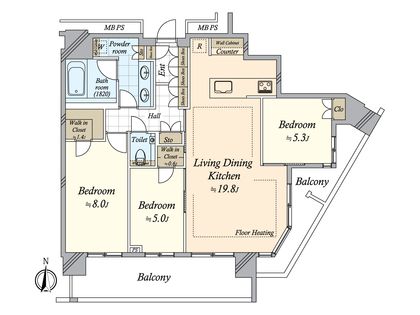 間取図(平面図)