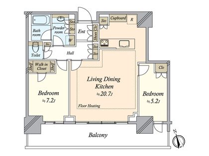 間取図(平面図)