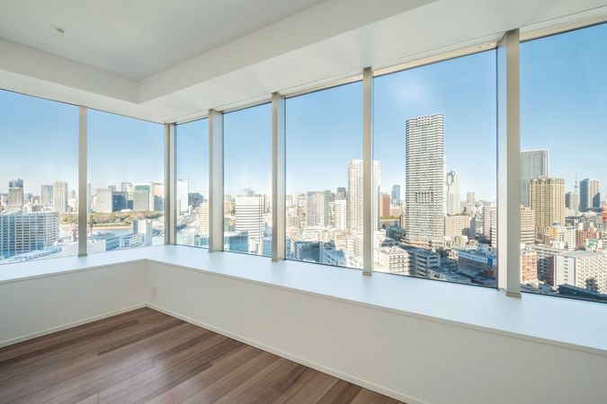 パークタワー勝どきサウス リビング