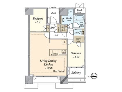 間取図(平面図)