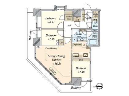 間取図(平面図)
