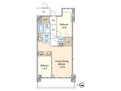 間取図(平面図)
