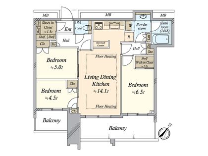 間取図(平面図)