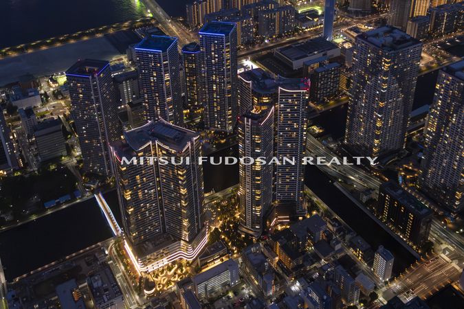 パークタワー勝どきミッド 眺望