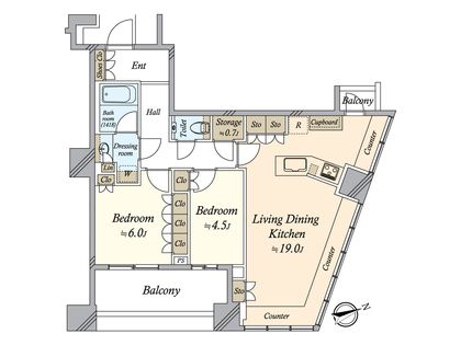 間取図(平面図)